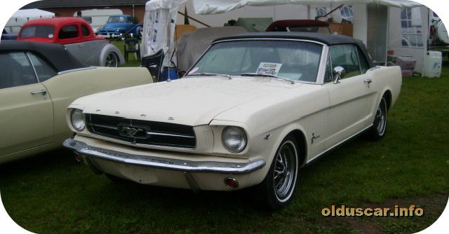 1965 Ford Mustang Convertible Coupe front